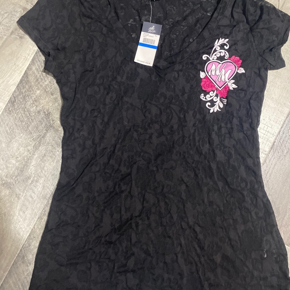 Metal Mulisha sheer top size xl new